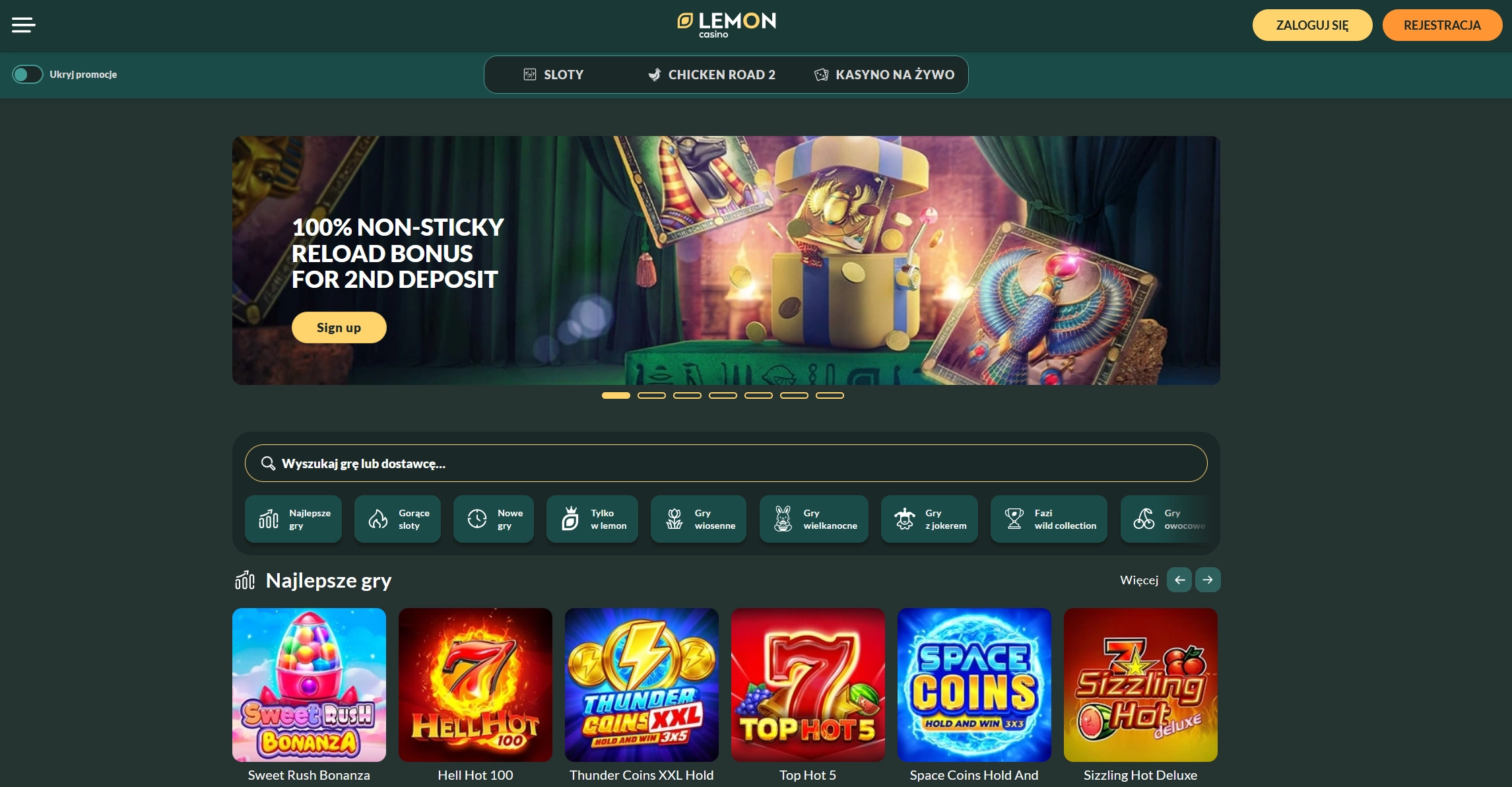 Lemon Casino онлайн казино Польша на злотые с выгодными бонусами
