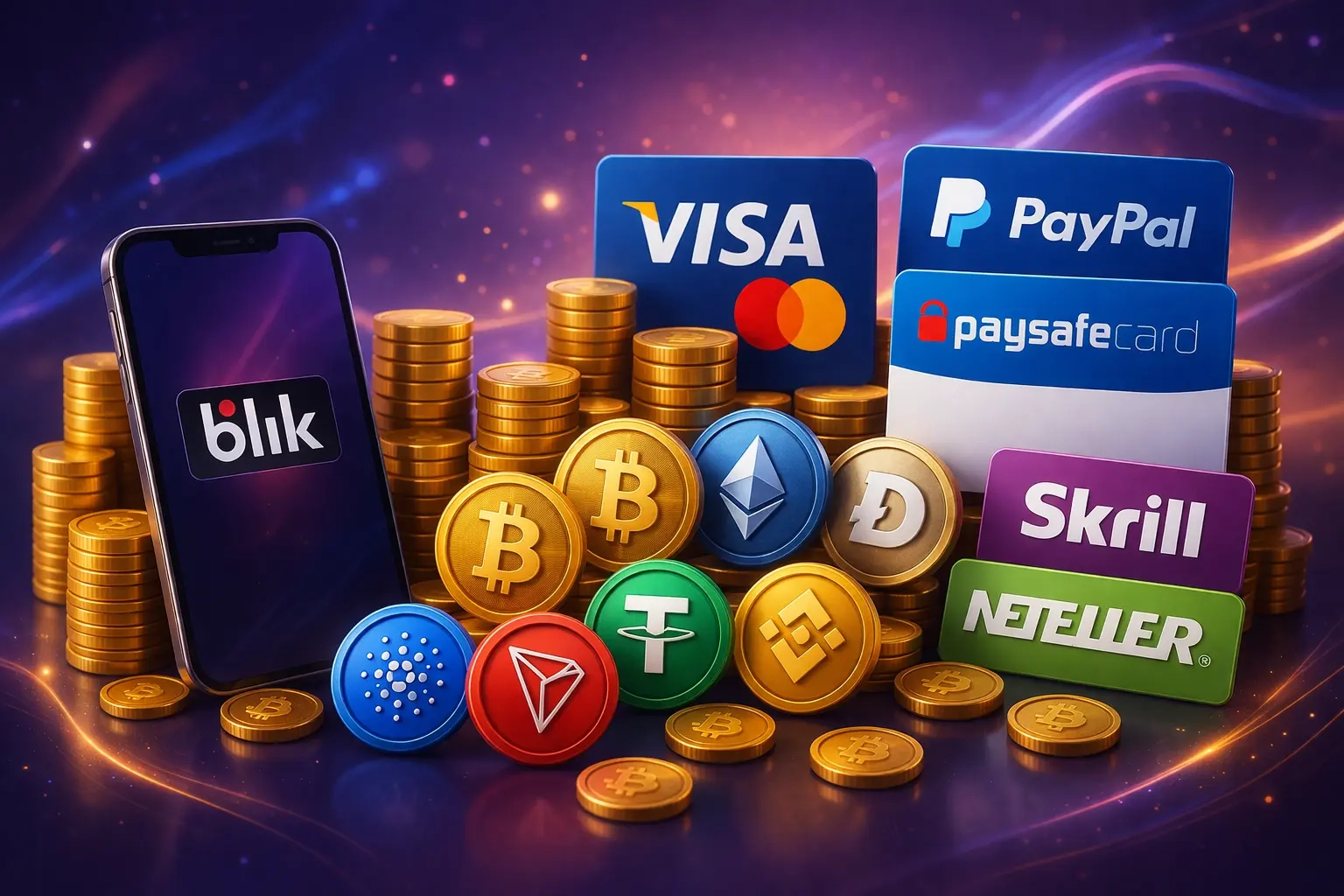 Способы оплаты для игроков онлайн казино Польша на злотые